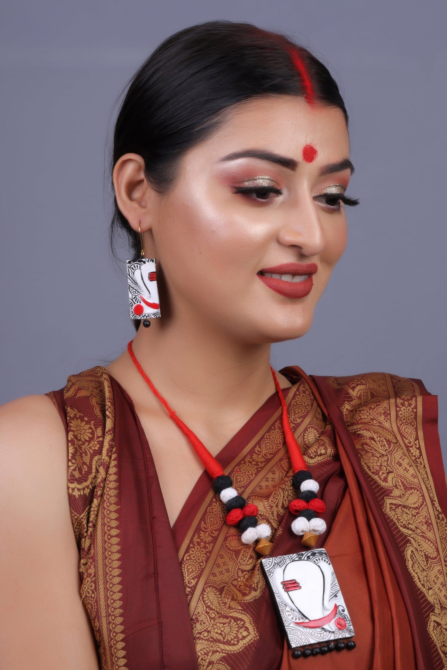 Ganesha Necklace Set