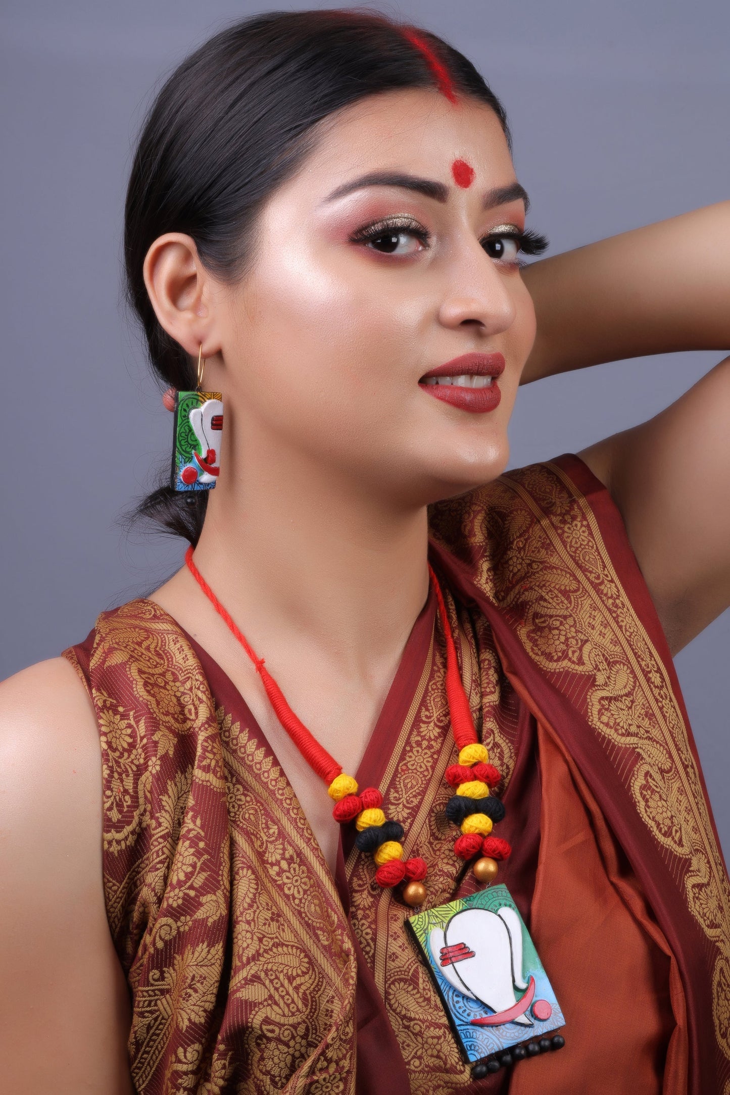 Ganesha Necklace Set
