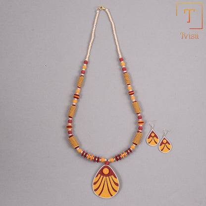 Jutehandcrafted Necklace Set